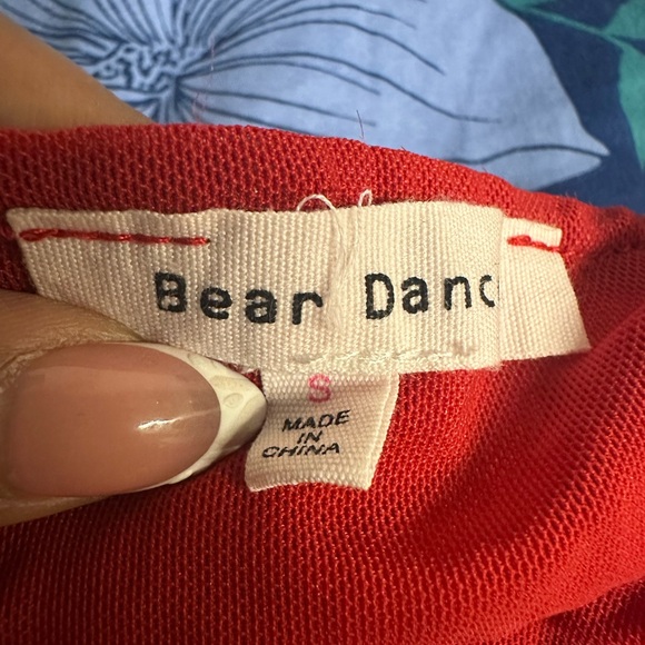 Bear Dance Red Sequin Strapless Bodycon Dress - Picture 4 of 4